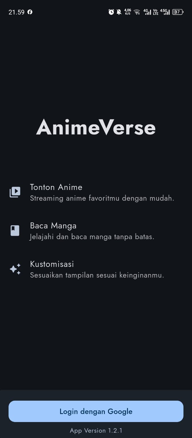 AnimeVerse Project Screenshot